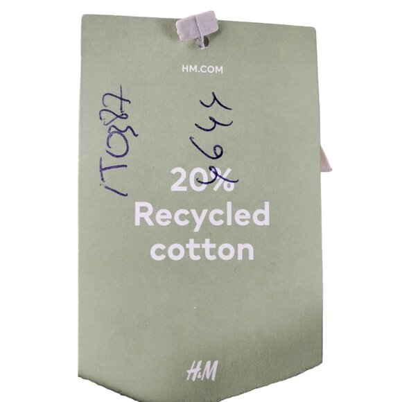 H&M Women Small Pearl Beaded Heavy Cotton Black Sweatshirt NWT - Picture 5 of 11